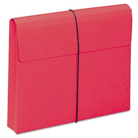 MADE-TO-STICK Two Inch Accordion Expansion Wallet with String  Letter  Red  10-BX MA193417
